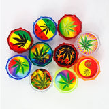 Mini Colorful Leaf Weed Spice Grinder