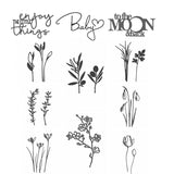 Wildflowers Weed Words Paper Cards