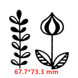 Cactus Grass Weed Broadleaf Flowers Paper Cards