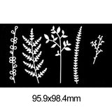 Cactus Grass Weed Broadleaf Flowers Paper Cards