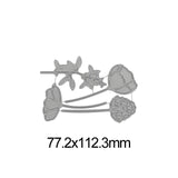 Cactus Grass Weed Broadleaf Flowers Paper Cards