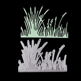 Water Grass Weeds Frame Scrapbooking Paper
