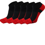 Cotton socks with toes compression weed socks