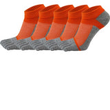 Cotton socks with toes compression weed socks