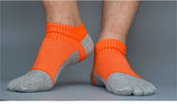 Cotton socks with toes compression weed socks