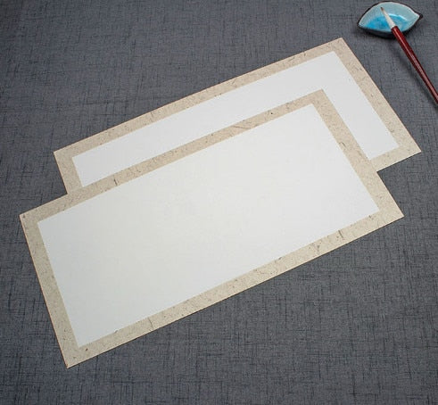 Hemp paper cardboard soft card