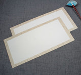 Hemp paper cardboard soft card