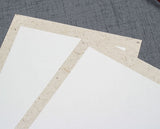 Hemp paper cardboard soft card