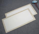 Hemp paper cardboard soft card