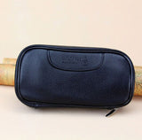 PU Leather Bag Clutch for 2 Pipes