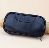 PU Leather Bag Clutch for 2 Pipes