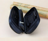 PU Leather Bag Clutch for 2 Pipes