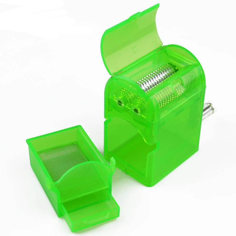 Weed Herb Hand-Cranked Metal Grinder