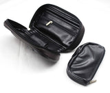 Leather Bag for 2 Pipes Smoking Pipe Case/Pouch
