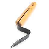 Forked Head Hand Weeder Steel Wood Handle