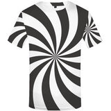 Flower T shirt Green Leaves Tops Weeds