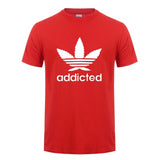 Men Cotton Weed Day T Shirts