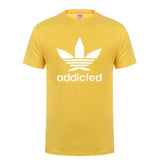 Men Cotton Weed Day T Shirts