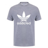 Men Cotton Weed Day T Shirts