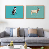 Animal Poster Wall Art Picture