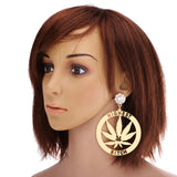 Large Round Earrings
