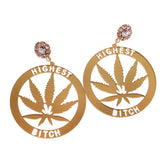 Large Round Earrings