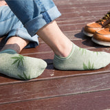 Bamboo Ankle Socks Maple Leaf