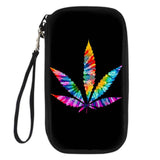 Palm Tree Cannabis Wallet zipper purse