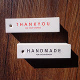 Handmade Letter Tag Paper