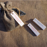 Handmade Letter Tag Paper