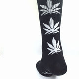 Maple leaf Weed Socks Long Skateboard