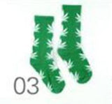 Maple leaf Weed Socks Long Skateboard
