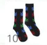 Maple leaf Weed Socks Long Skateboard