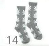 Maple leaf Weed Socks Long Skateboard