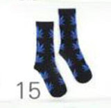 Maple leaf Weed Socks Long Skateboard