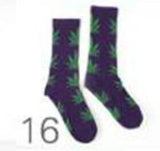 Maple leaf Weed Socks Long Skateboard