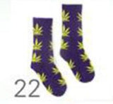 Maple leaf Weed Socks Long Skateboard