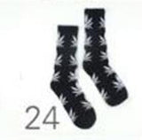 Maple leaf Weed Socks Long Skateboard