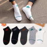 Cotton Casual Weed Socks