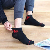 Cotton Casual Weed Socks