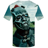 Slipknot T Shirt Men Tee Weed Printed