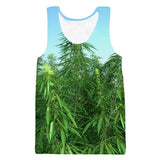 Summer 3D t-shirt Green weed Print