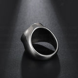 Weed Hemp Cannabis Leaf Ring Stainless Steel