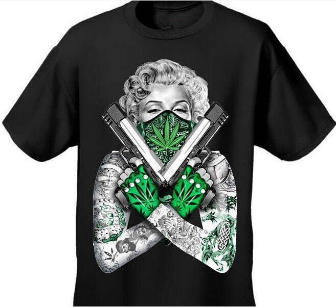 Tshirt Weed Bandana