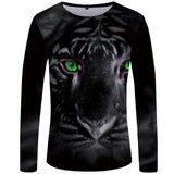 Animal T shirt Weeds Printed