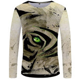 Animal T shirt Weeds Printed