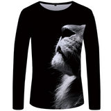 Animal T shirt Weeds Printed