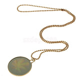 Marijuana Leaf Pendant Necklace