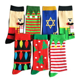 Christmas Style Weed Socks Cotton