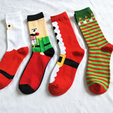 Christmas Style Weed Socks Cotton